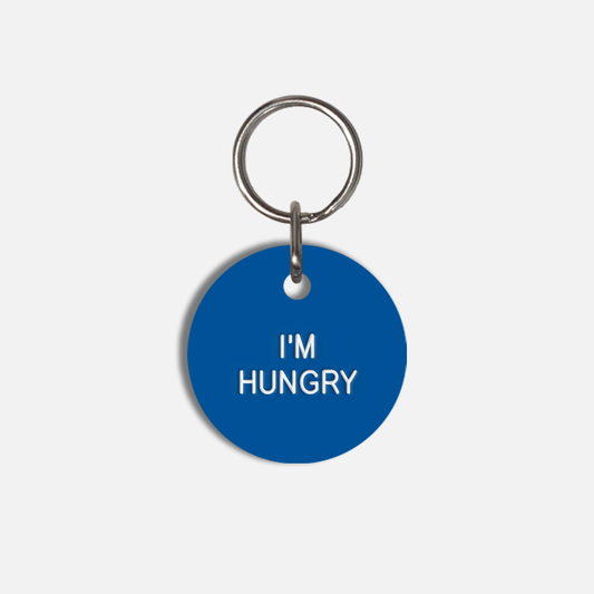 I'M HUNGRY Small Pet Tag