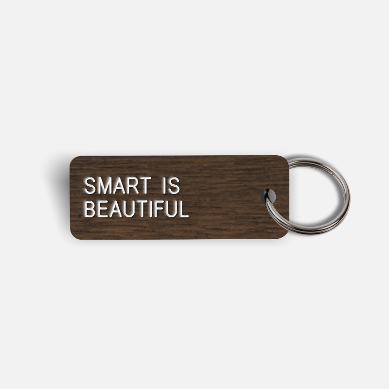 SMART IS BEAUTIFUL Keytag