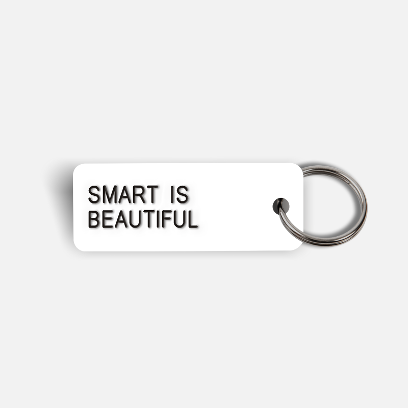 SMART IS BEAUTIFUL Keytag