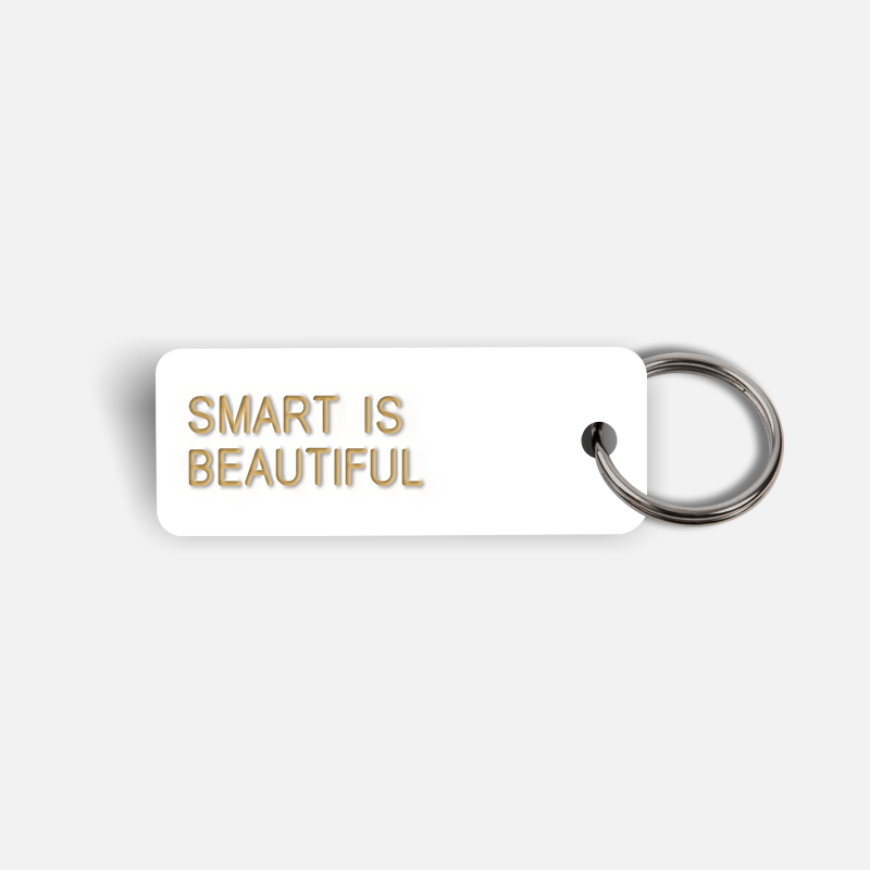 SMART IS BEAUTIFUL Keytag