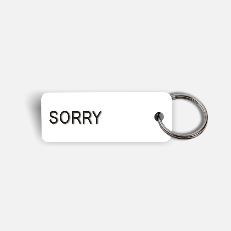 SORRY Keytag