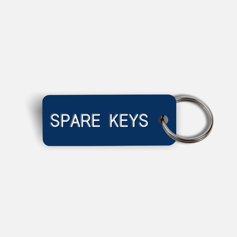 SPARE KEYS Keytag