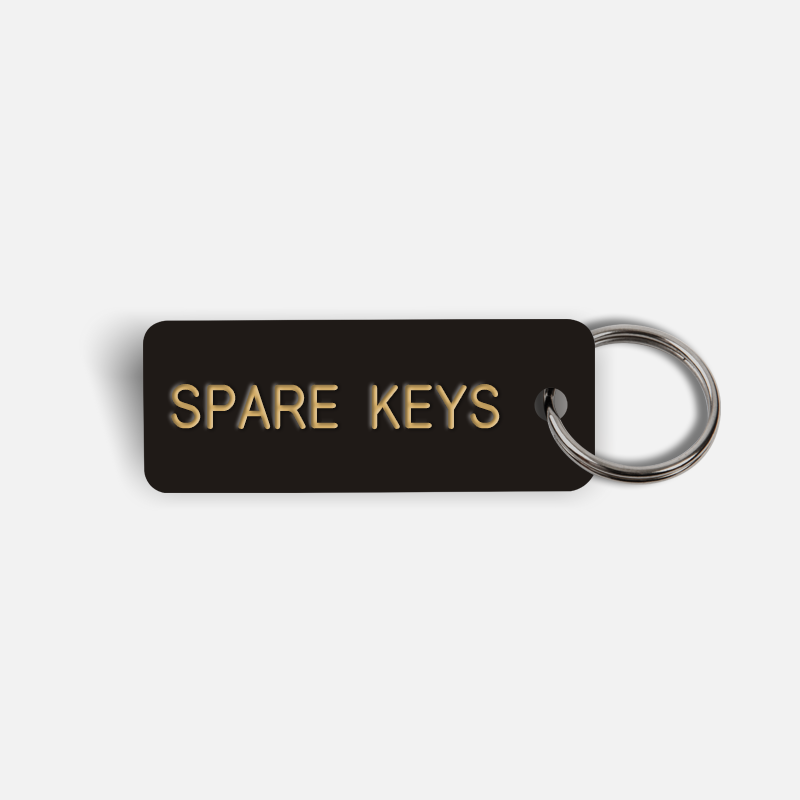 SPARE KEYS Keytag