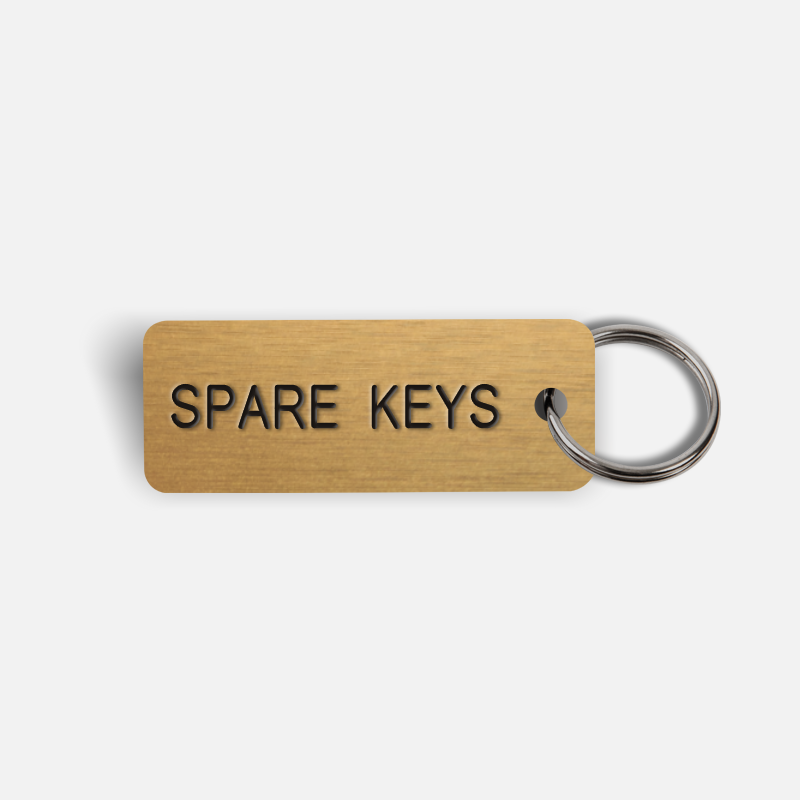 SPARE KEYS Keytag