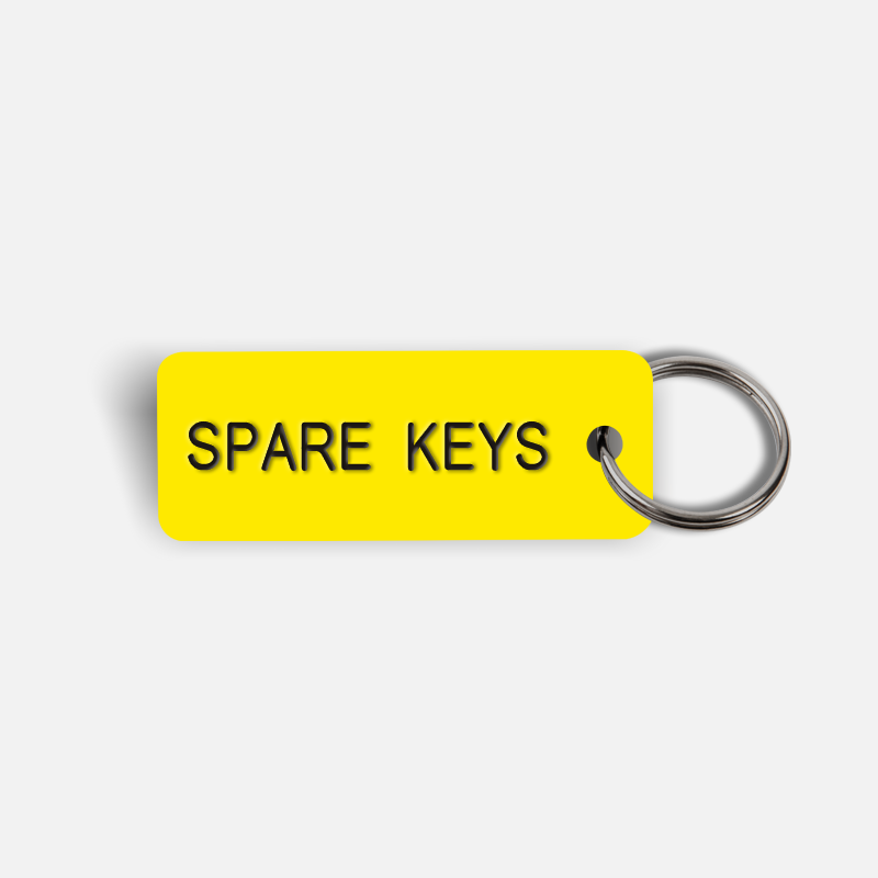 SPARE KEYS Keytag
