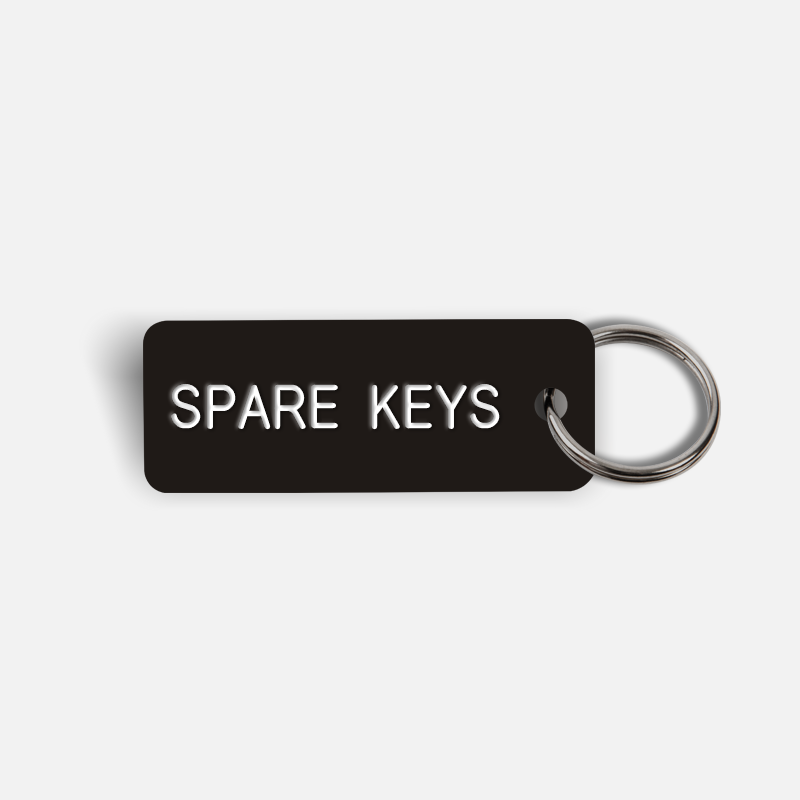 SPARE KEYS Keytag