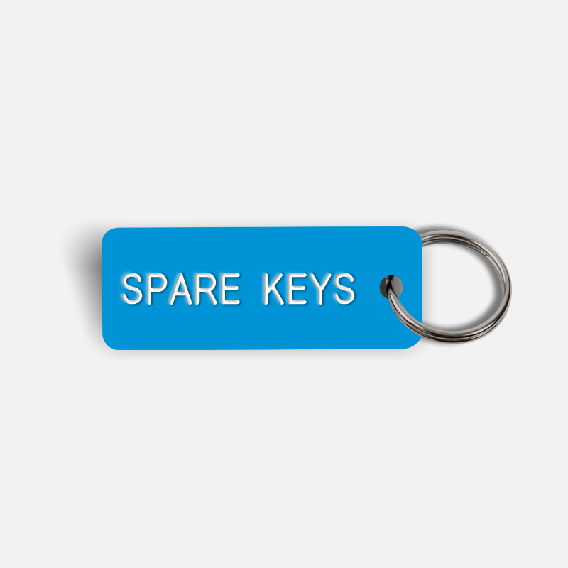 SPARE KEYS Keytag