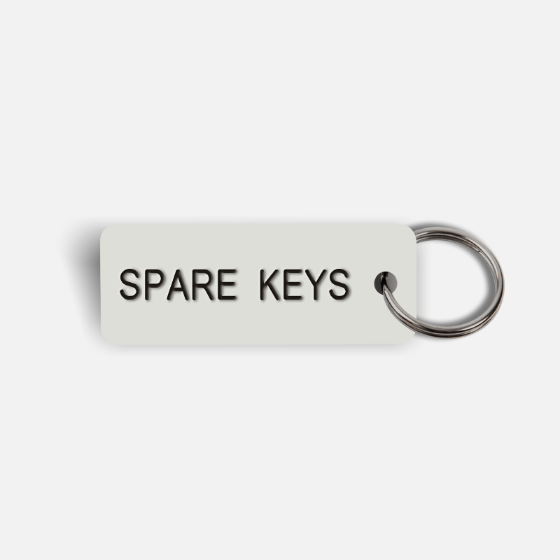 SPARE KEYS Keytag