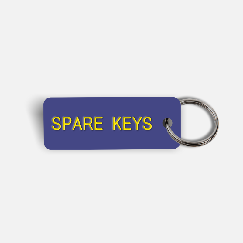 SPARE KEYS Keytag