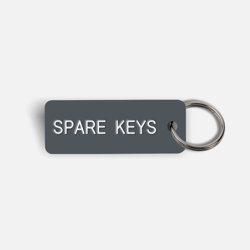 SPARE KEYS Keytag