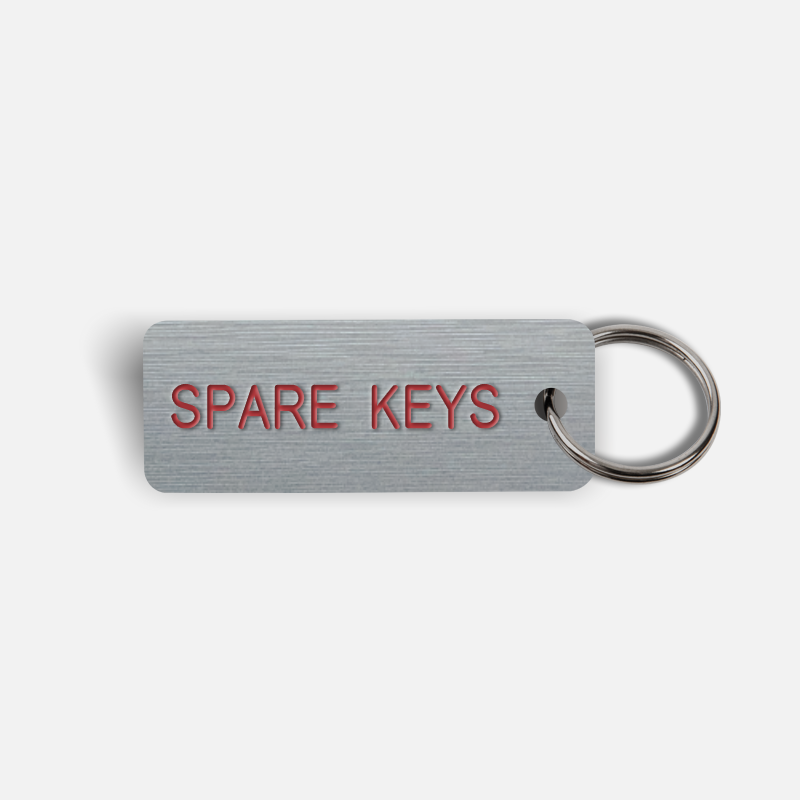 SPARE KEYS Keytag