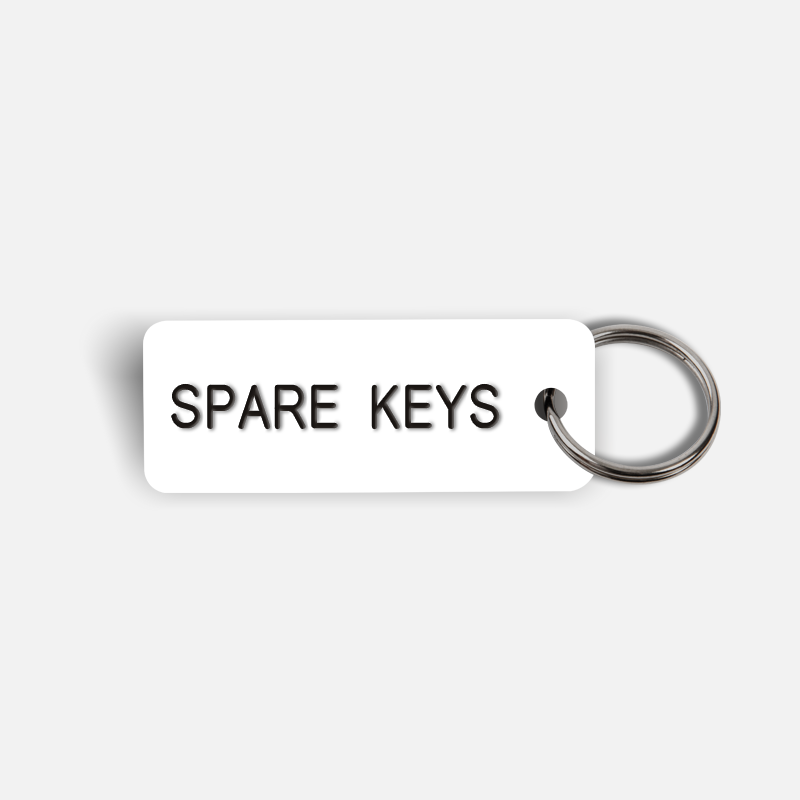 SPARE KEYS Keytag