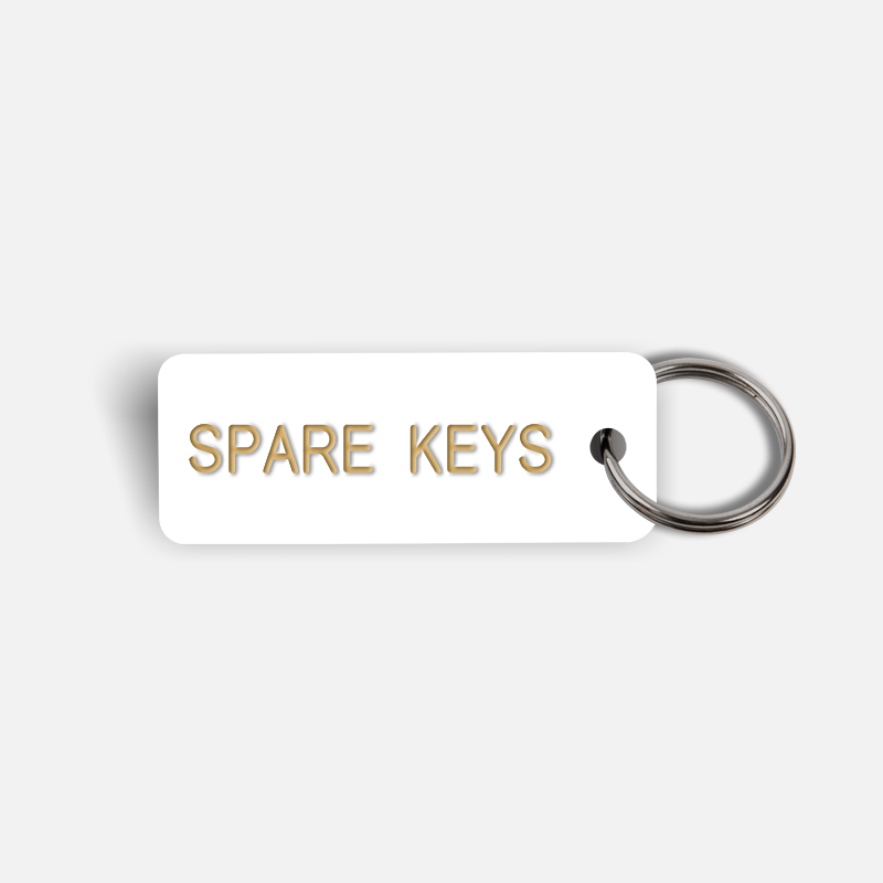 SPARE KEYS Keytag