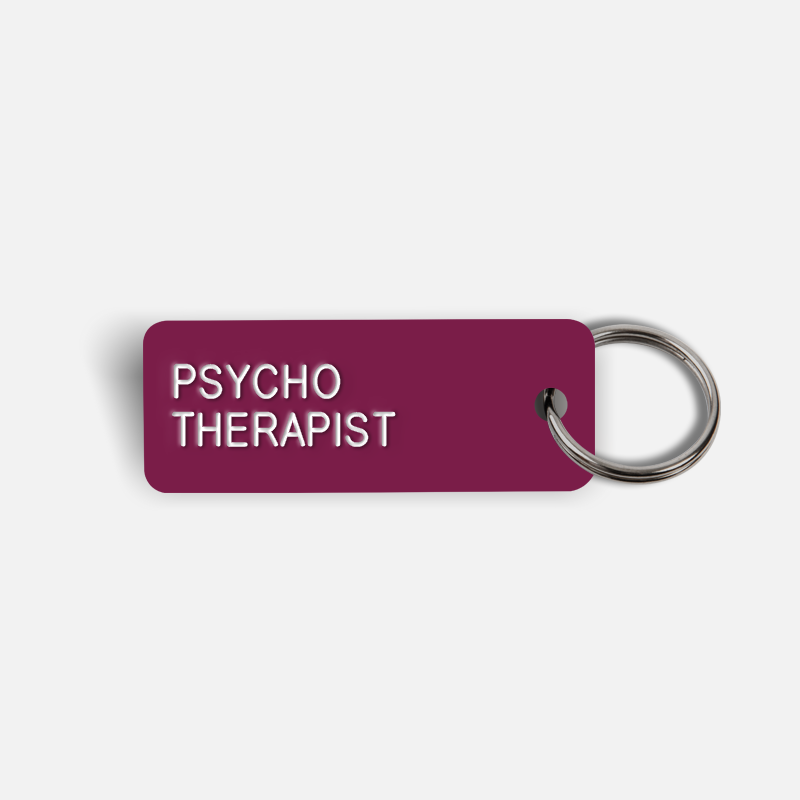 PSYCHO THERAPIST Keytag