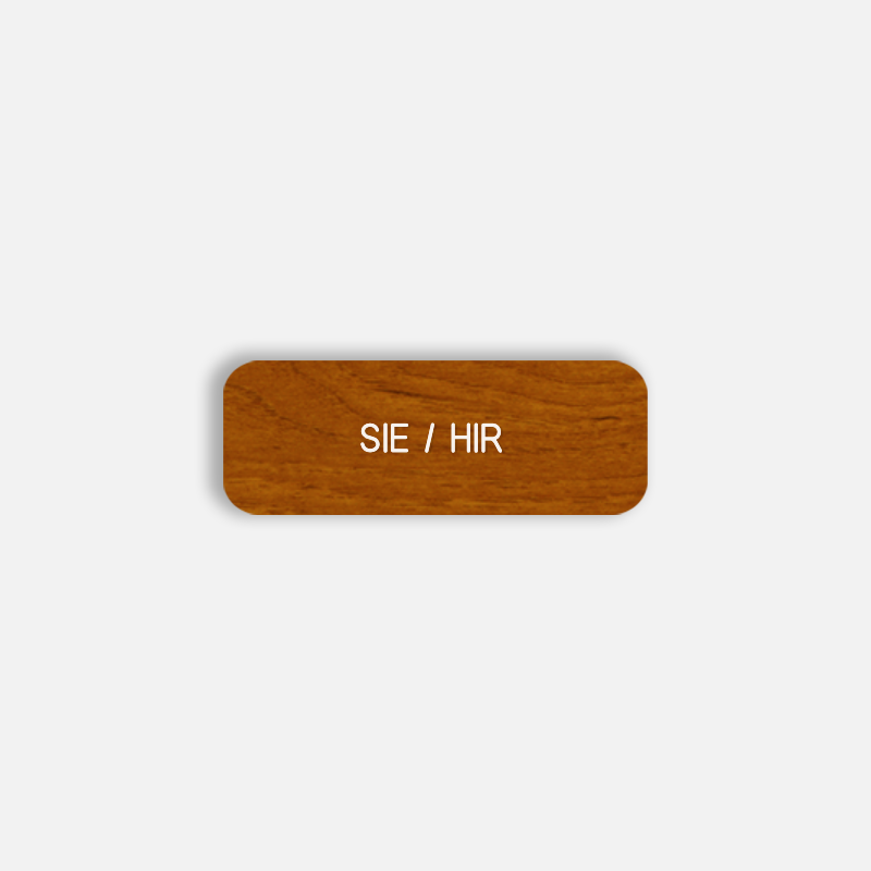 SIE / HIR Pronoun Pin