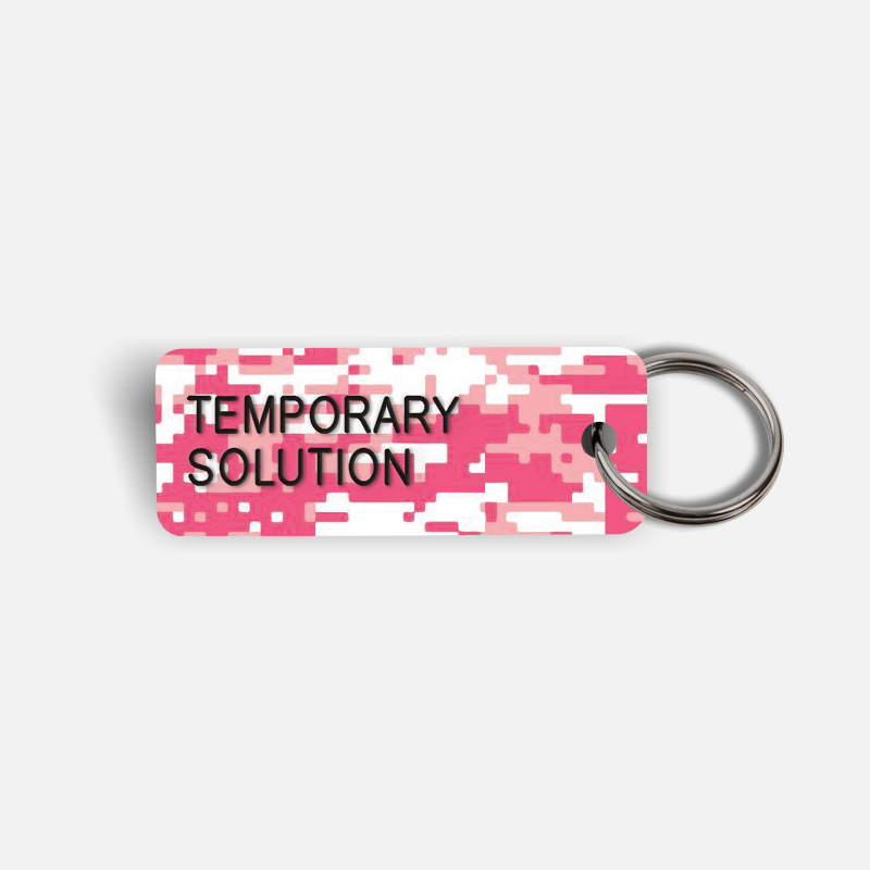 TEMPORARY SOLUTION Keytag