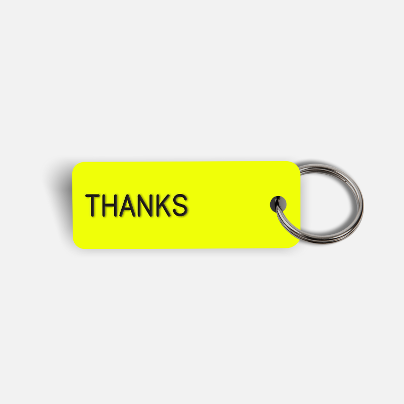 THANKS Keytag