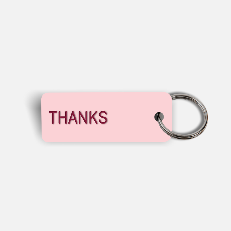 THANKS Keytag