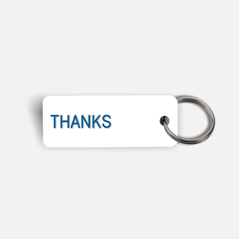 THANKS Keytag