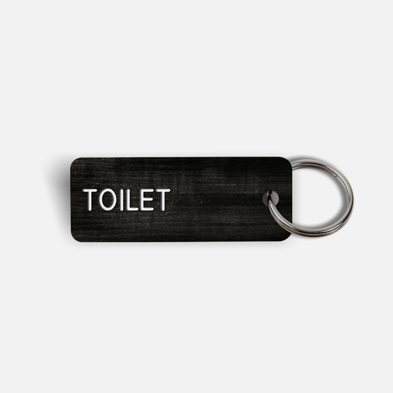 TOILET Keytag