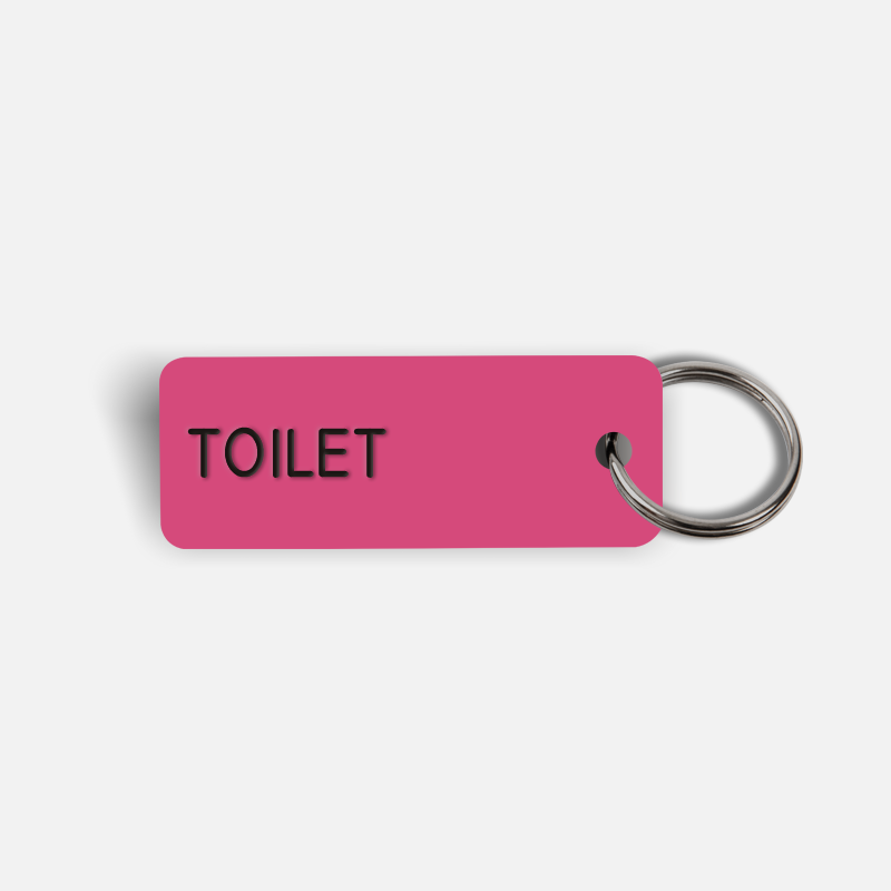 TOILET Keytag