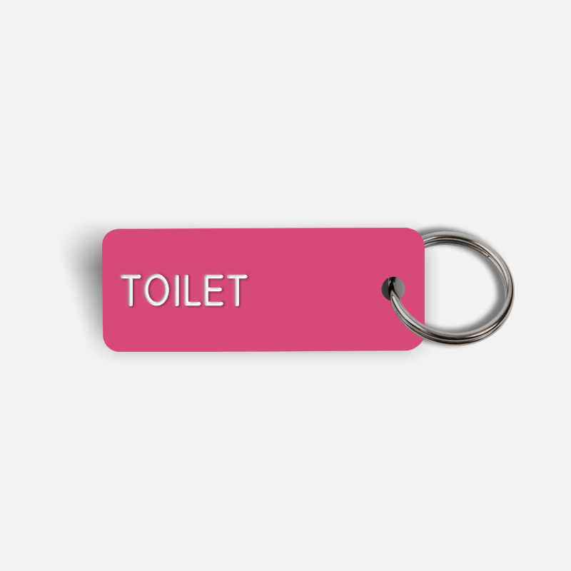 TOILET Keytag