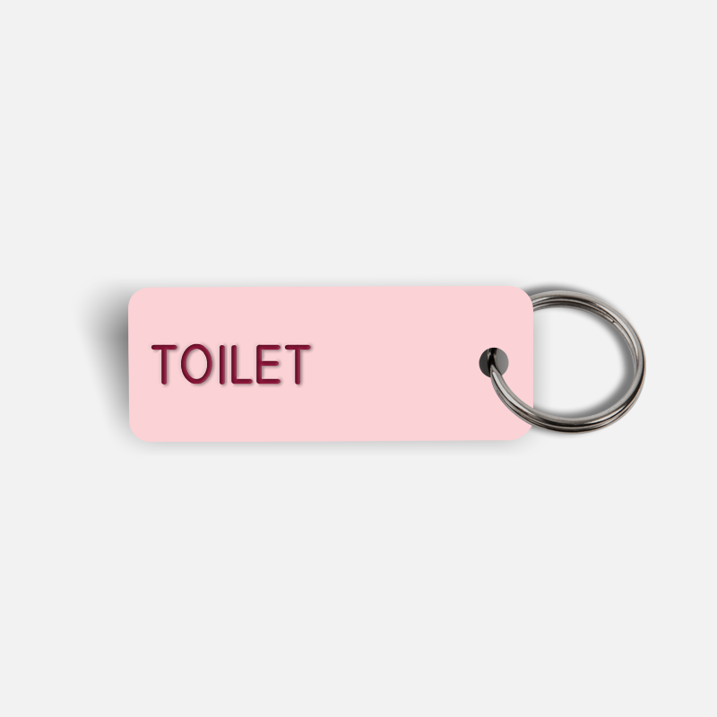 TOILET Keytag