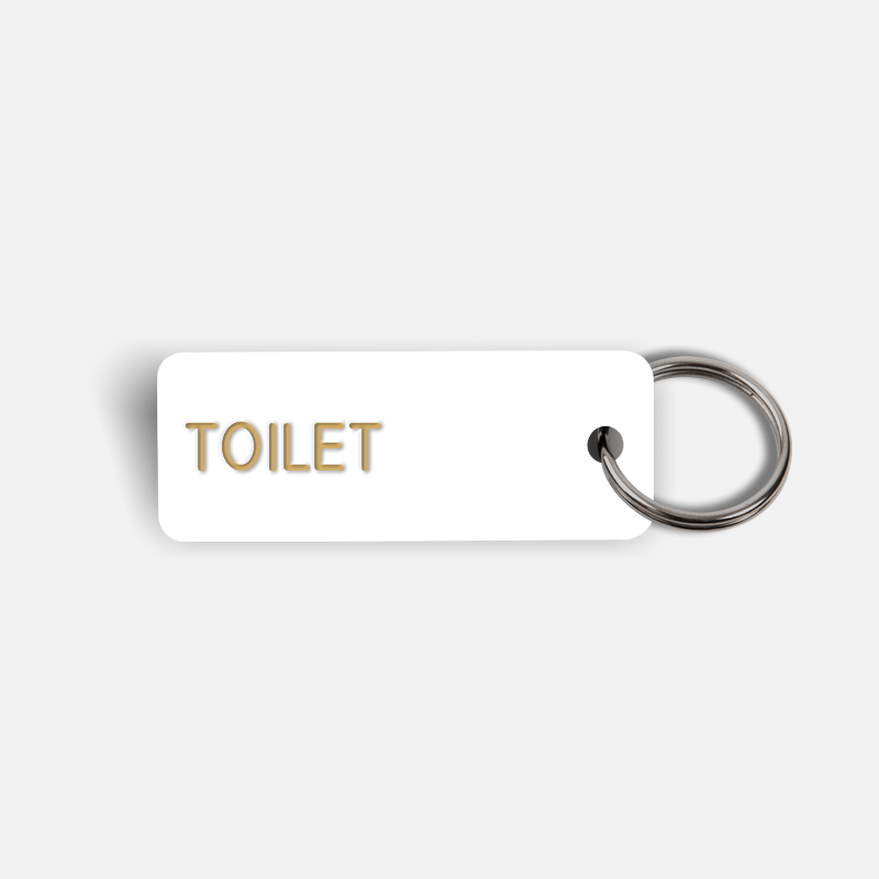 TOILET Keytag