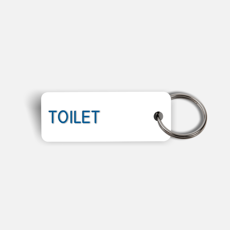 TOILET Keytag