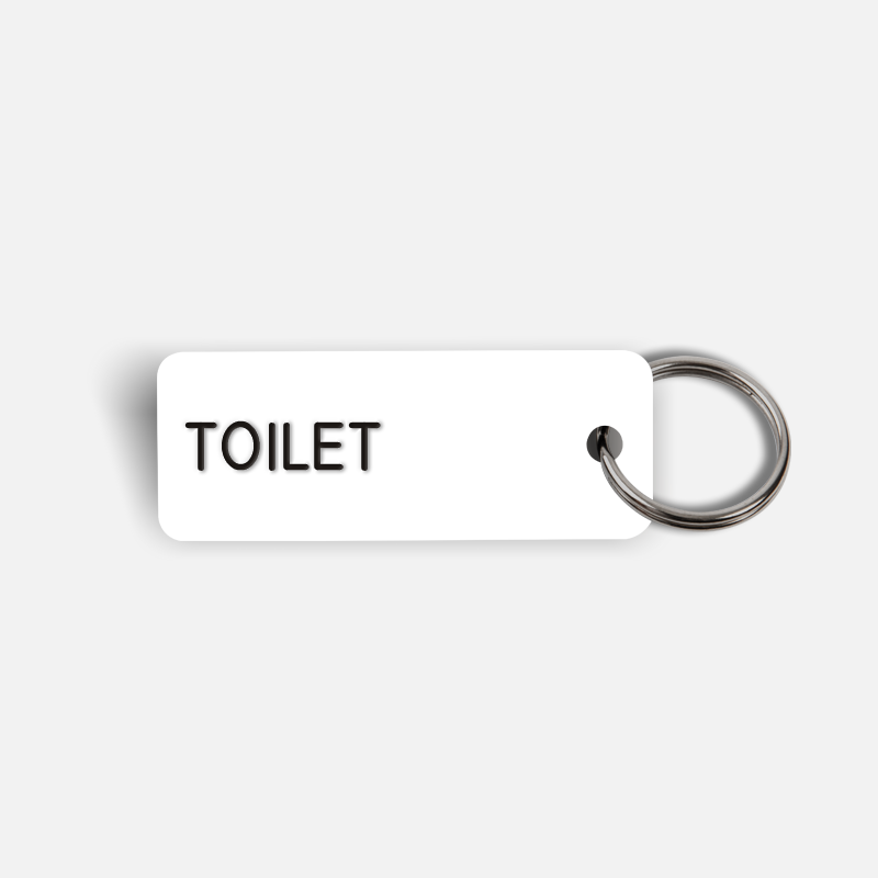 TOILET Keytag