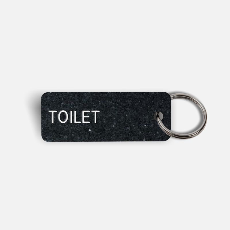 TOILET Keytag