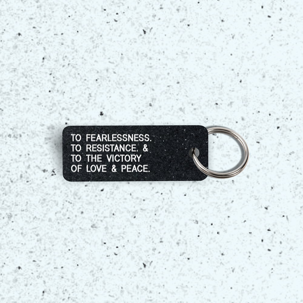 THE VICTORY OF LOVE & PEACE Keytag (2022-03-06)