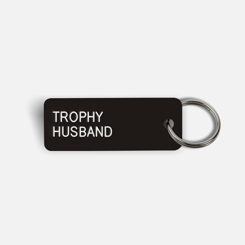 TROPHY HUSBAND Keytag