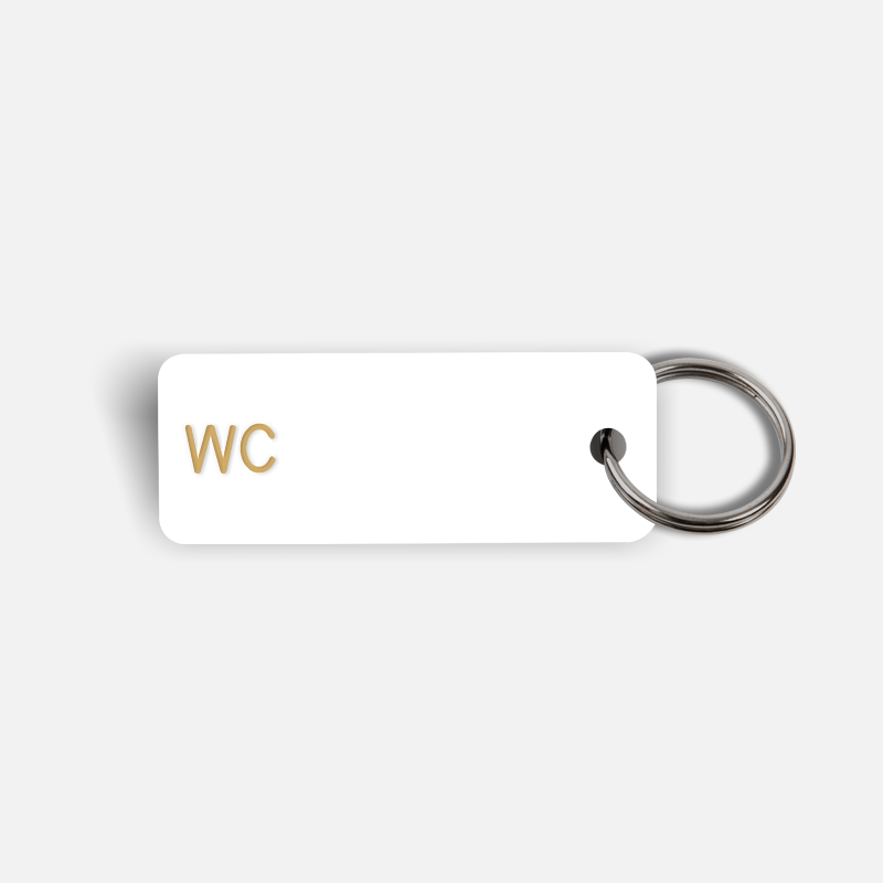 WC Keytag