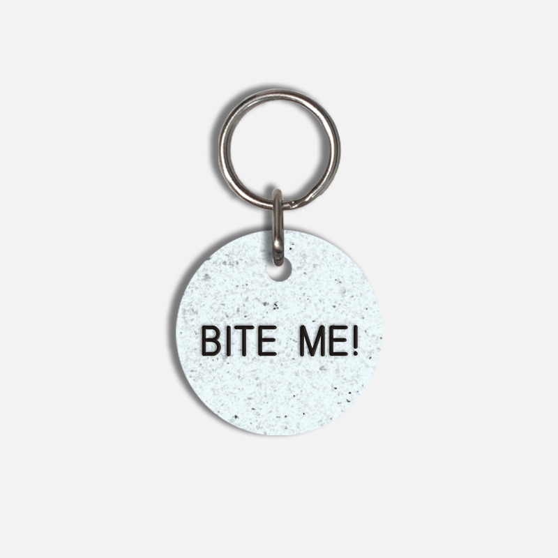 BITE ME! Small Pet Tag