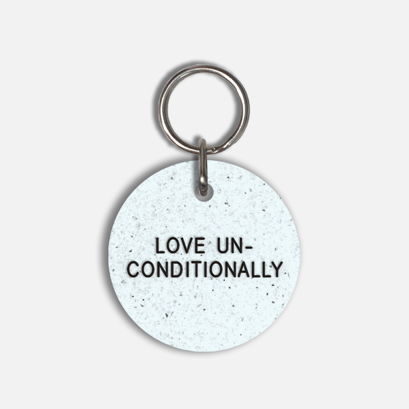 LOVE UN-CONDITIONALLY Large Pet Tag