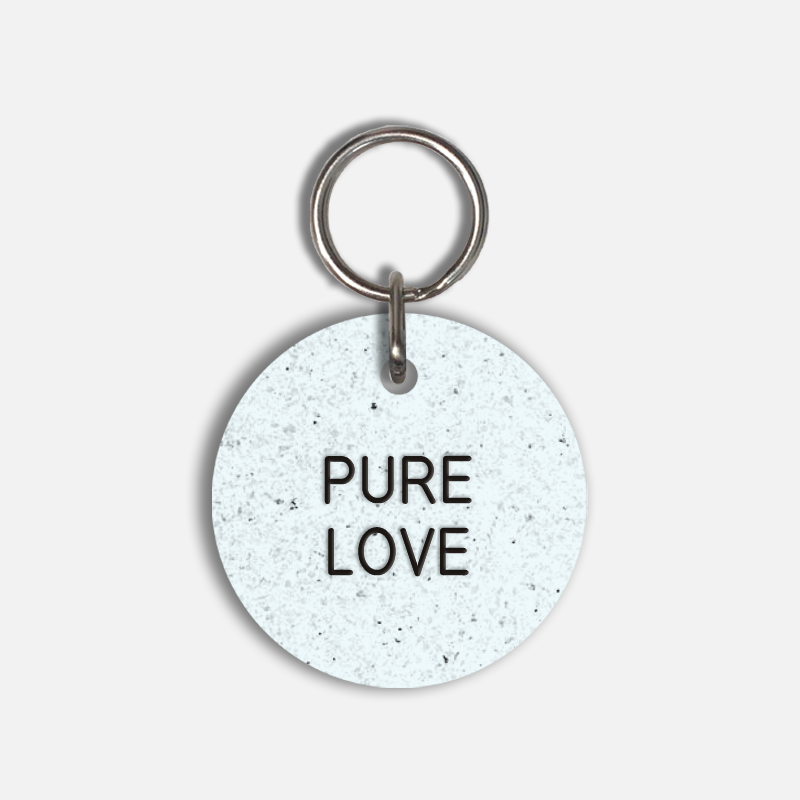 PURE LOVE Large Pet Tag