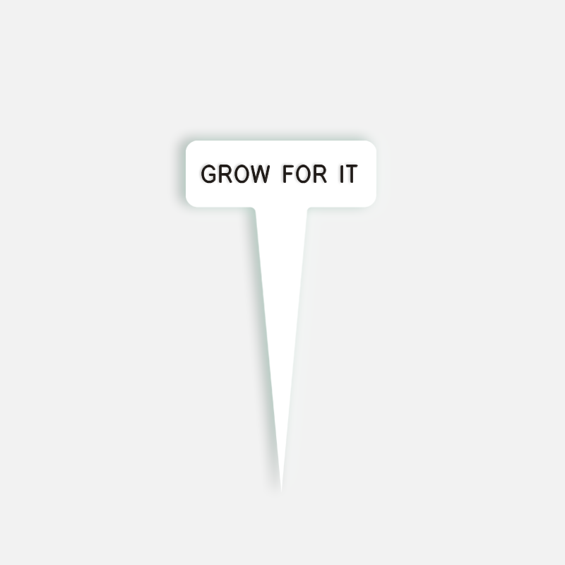 GROW FOR IT Small Caption