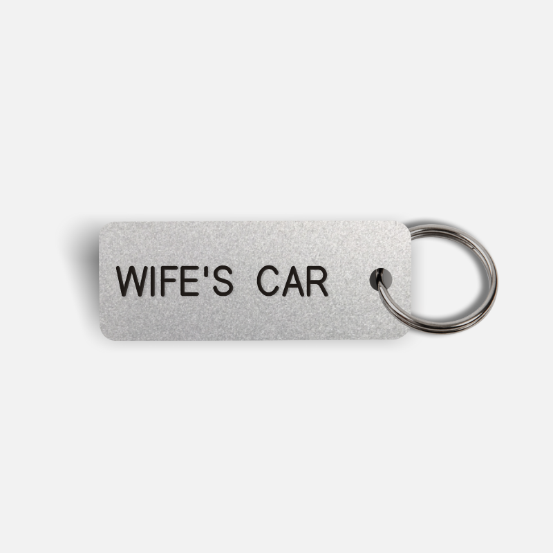 WIFE'S CAR Keytag