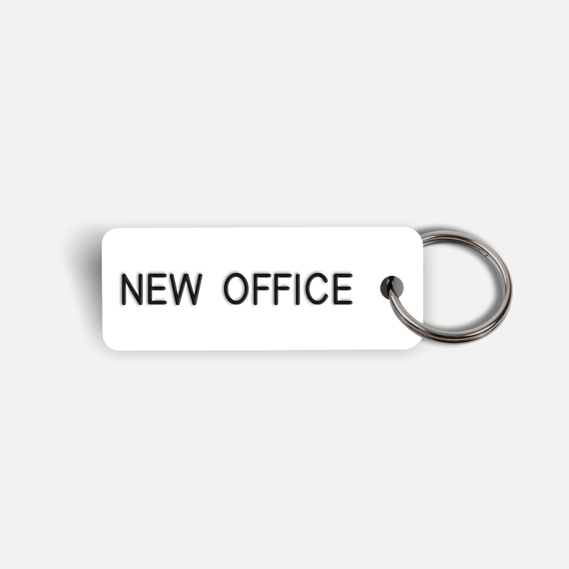 NEW OFFICE Keytag