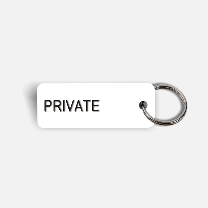 PRIVATE Keytag