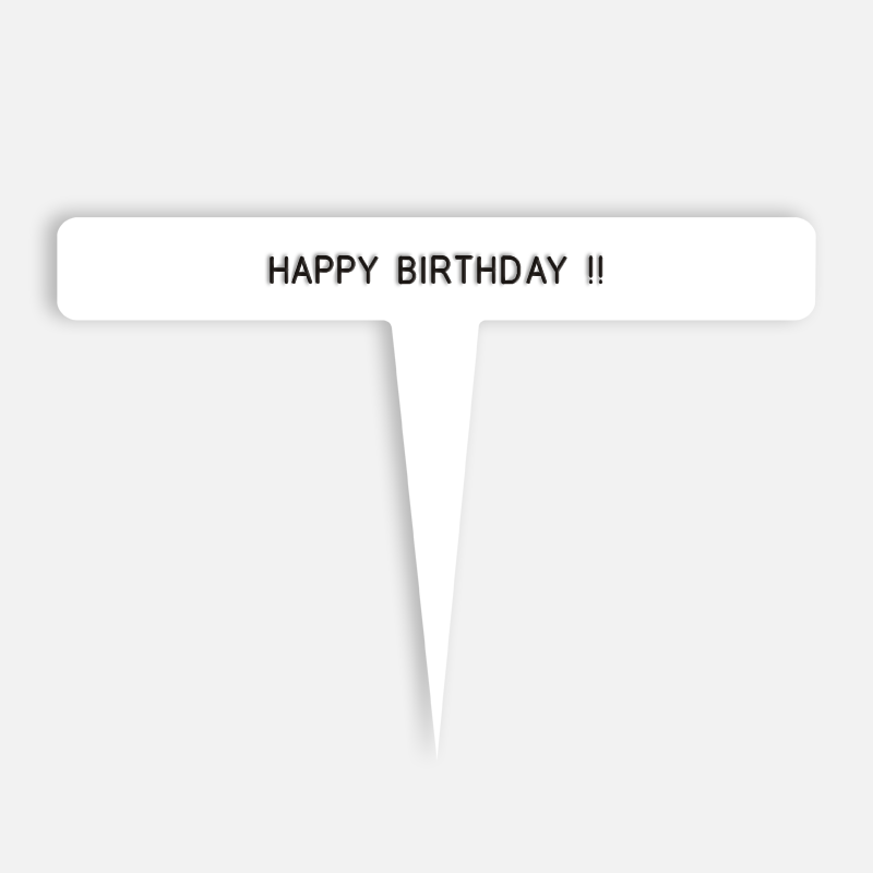 HAPPY BIRTHDAY !! Caption