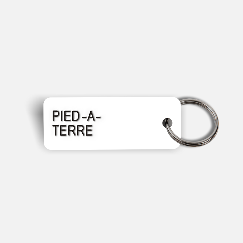 PIED-A-TERRE Keytag