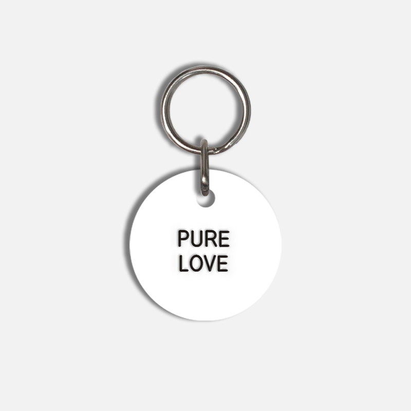 PURE LOVE Small Pet Tag