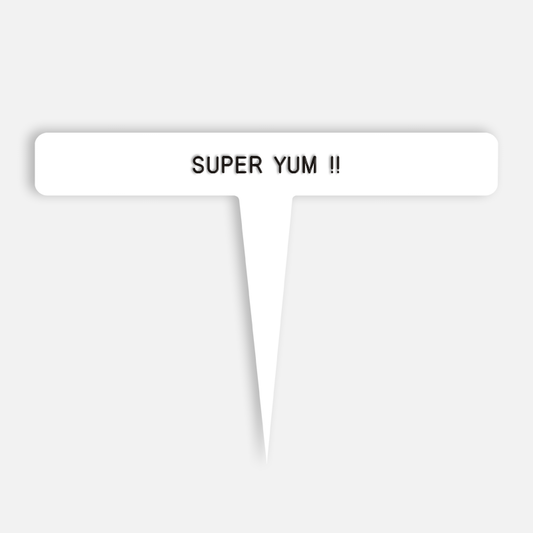 SUPER YUM !! Caption