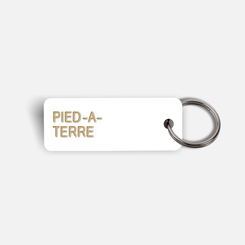 PIED-A-TERRE Keytag