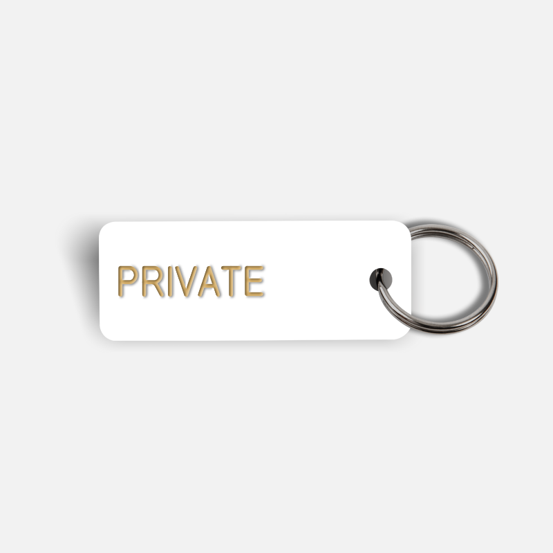 PRIVATE Keytag