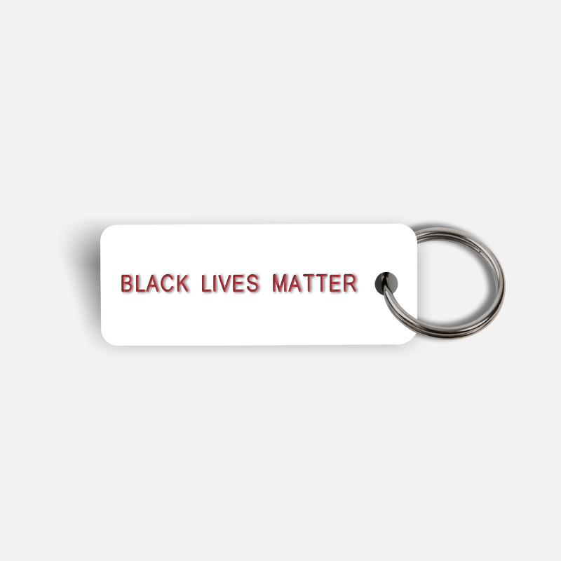 BLACK LIVES MATTER Keytag