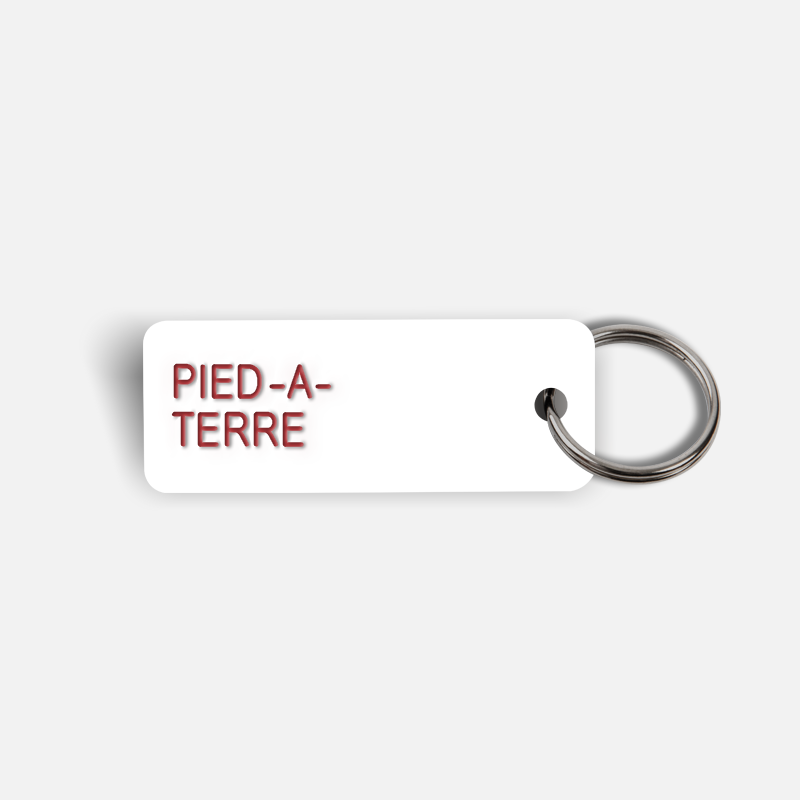 PIED-A-TERRE Keytag