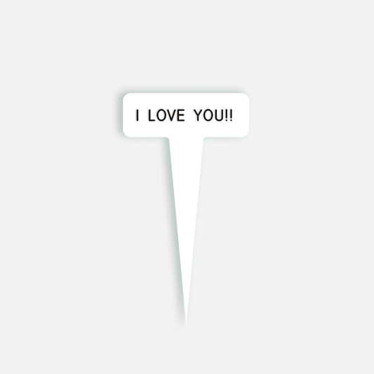I LOVE YOU!! Small Caption